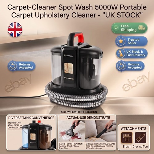 Carpet cleaner spot - carpet-cleaner, 5000w