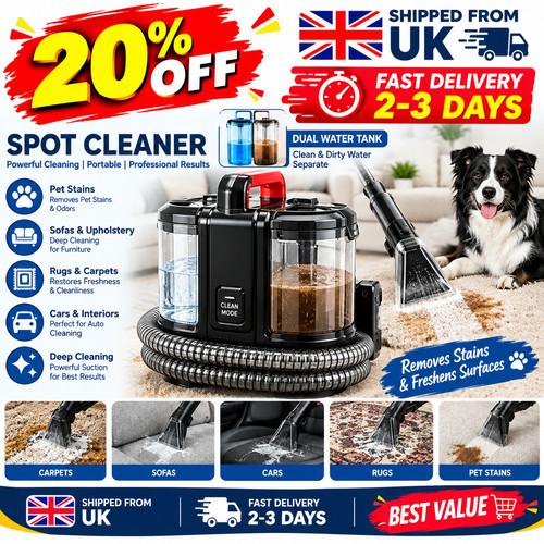 Carpet cleaner spot wash 5000w - spot,