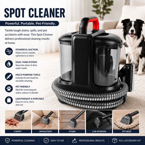 Home design spot cleaner - home,